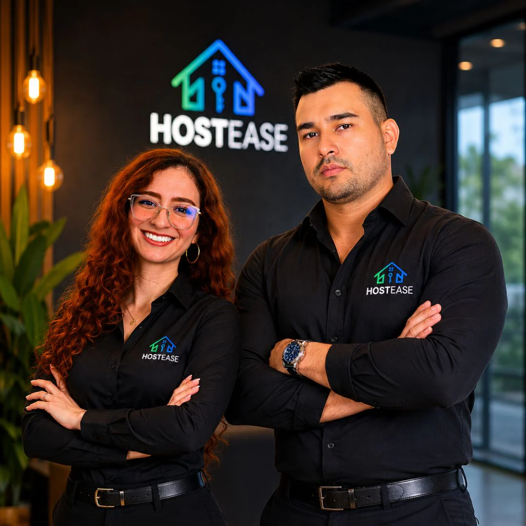 Andrés Guapacho y Valeria Cardona — Hostease IA